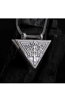 Fkgümüş 925 Ayar Gümüş Otantik Motif İşlemeli Hayat Ağacı Muska Kolye Fkgümüş 925 Ayar Gümüş Otantik Motif İşlemeli Hayat Ağacı Muska Kolye