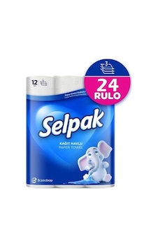 Selpak Havlu Kağıt 2 x 12 Rulo Selpak Havlu Kağıt 2 x 12 Rulo