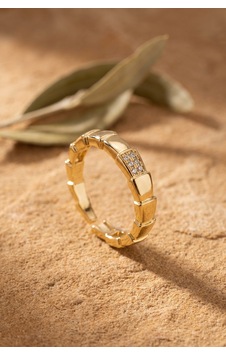 Gold Renk Yılan Model Zirkon Taşlı Kadın Yüzük Renkli 86311287 Gold Renk Yılan Model Zirkon Taşlı Kadın Yüzük Renkli 86311287
