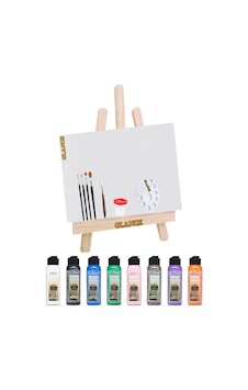 Mini Şövale Artdeco 140 Ml Gold Multi Surface Akrilik Boya Seti 8'li Profesyonel Başlangıç Seti Mini Şövale Artdeco 140 Ml Gold Multi Surface Akrilik Boya Seti 8'li Profesyonel Başlangıç Seti