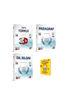 Tyt Türkçe Paragraf Ve Dilbilgisi Soru Bankası 3lü Set Tyt Türkçe Paragraf Ve Dilbilgisi Soru Bankası 3lü Set