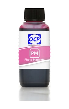 OCP Canon CLI-8PM Kartuş Mürekkebi 100ml PM Photo Magenta Foto Macenta Dye OCP Canon CLI-8PM Kartuş Mürekkebi 100ml PM Photo Magenta Foto Macenta Dye