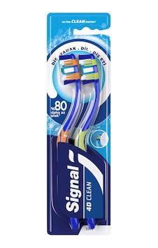 Signal 4d Clean Expert Diş Fırçası 1+1 Fırsat Paketi Tarı Signal 4d Clean Expert Diş Fırçası 1+1 Fırsat Paketi Tarı