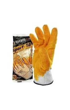 Sgs7211 Sport-10 Latex Kaplı Pamuk Eldiven 1 Çift Sgs7211 Sport-10 Latex Kaplı Pamuk Eldiven 1 Çift