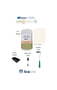 Stella Boya Seti 1 Lt Boya-rulo-ipek Fırça-boya Tavası Diğer Stella Boya Seti 1 Lt Boya-rulo-ipek Fırça-boya Tavası Diğer
