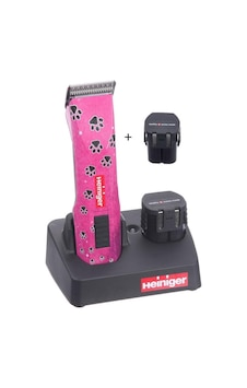 Heiniger Saphir Pink İki Akülü Evcil Köpek Kırkma Makinesi