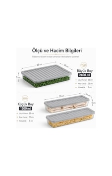 Derin Dondurucu 3 Parça Plastik Saklama Kabı Seti, 4800ml, Buzluk Düzenleyici Şeffaf Kap, Buzdolabı Gıda Erzak Kapaklı Depolama Kutusu, 2400ml Ve 1200ml X2 Antrasit, 2400, Mililitre Derin Dondurucu 3 Parça Plastik Saklama Kabı Seti, 4800ml, Buzluk Düzenleyici Şeffaf Kap, Buzdolabı Gıda Erzak Kapaklı Depolama Kutusu, 2400ml Ve 1200ml X2 Antrasit, 2400, Mililitre