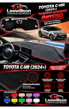 Toyota C-hr Head Up Display 2024 + Ön Gögüs Panel Torpido Koruma Kilifi Halisi Toyota C-hr Head Up Display 2024 + Ön Gögüs Panel Torpido Koruma Kilifi Halisi