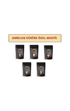 Kahveherşey Aromalı Türk Kahvesi 100 G (Çilek, Damla Sakızı, Karamel, Muz, Vanilya) 5 Adet