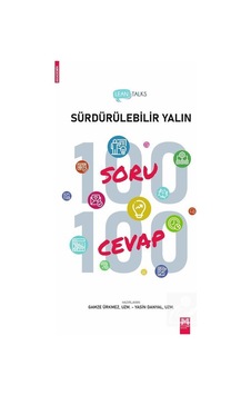 Lean Talks Sürdürülebilir Yalın 100 Soru 100 Cevap / Gamze Ürkmez Lean Talks Sürdürülebilir Yalın 100 Soru 100 Cevap / Gamze Ürkmez
