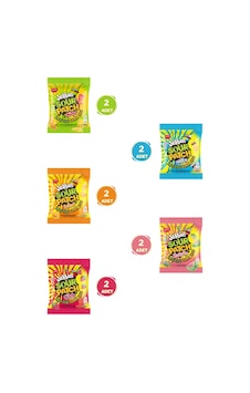 Kent Jelibon Sour Patch Tropikal Meyve Aromalı Yumuşak Şekerleme 10 x 80 G Kent Jelibon Sour Patch Tropikal Meyve Aromalı Yumuşak Şekerleme 10 x 80 G