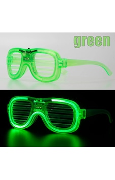 Yeşil - 642 - Led Işıklı Parti Gözlüğü Neon Glow Şerit Gözlük - Csmo-tex - 3 Modlu Yeşil - 642 - Led Işıklı Parti Gözlüğü Neon Glow Şerit Gözlük - Csmo-tex - 3 Modlu