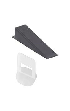 Kristal Seramik Seviye Klips 1 Mm 100 Adet - Kristal Seviye Kaması 100 Adet Set - 615860247