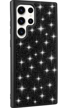 Galaxy S23 Ultra Kılıf Parlak Taşlı Tasarım Zore Pırlanta Kapak Siyah Galaxy S23 Ultra Kılıf Parlak Taşlı Tasarım Zore Pırlanta Kapak Siyah