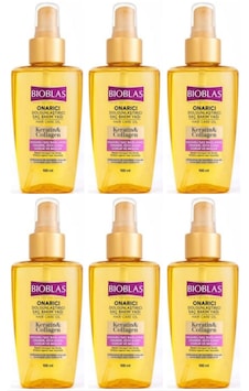 Bioblas Keratin Kolajen Onarıcı Dolgunlaştırıcı Saç Bakım Yağı 6 X 100 Ml Bioblas Keratin Kolajen Onarıcı Dolgunlaştırıcı Saç Bakım Yağı 6 X 100 Ml