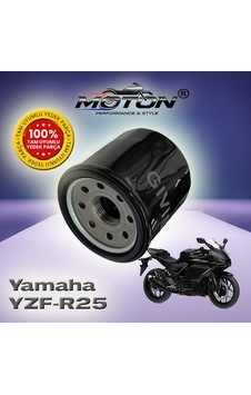 Yamaha Yzf R25 Uyumlu Yağ Filtresi - Yüksek Performans Muadil Filtre Hf204 / 1wd Uyumlu