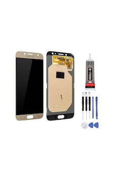 Samsung J7 Pro J730 Uyumlu Lcd Ekran Oled Gold Altın + Montaj Kiti Samsung J7 Pro J730 Uyumlu Lcd Ekran Oled Gold Altın + Montaj Kiti