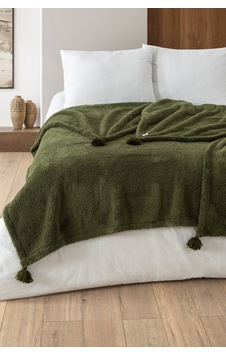 Puffy Wellsoft Battaniye - Haki 160x200 Ölçü / Ebat