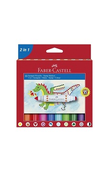 Faber Jumbo Keçeli Kalem 2ın1 10lu 155170 Faber Jumbo Keçeli Kalem 2ın1 10lu 155170