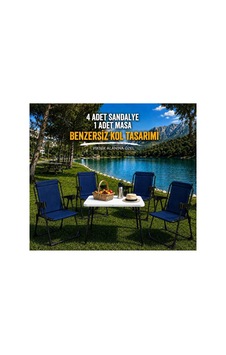 Holiday Kamp Seti Kamp Sandalyesi Kamp Masası Katlanır Kamp Piknik Seti 4 Sandalye 1 Masa Lacivert 4 Sandalye 1 Masa Holiday Kamp Seti Kamp Sandalyesi Kamp Masası Katlanır Kamp Piknik Seti 4 Sandalye 1 Masa Lacivert 4 Sandalye 1 Masa