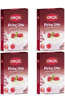 Orçel Pirinç Unu 4 x 200 G