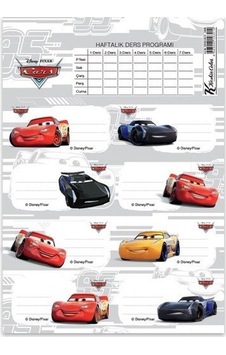 Keskin Color Cars Okul Etiketi 3 Set 24 Etiket - 2 Adet Çok Renkli Keskin Color Cars Okul Etiketi 3 Set 24 Etiket - 2 Adet Çok Renkli