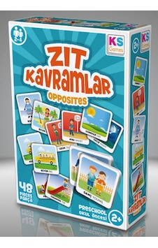 KS Games Zıt Kavramlar Okul Öncesi Eğitici Oyun KS Games Zıt Kavramlar Okul Öncesi Eğitici Oyun