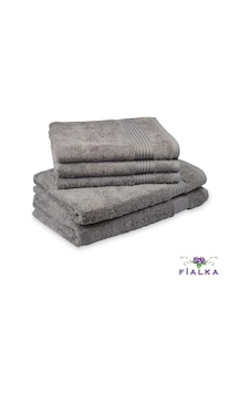 Fialka Arola Bambu Havlu Koyu Gri 85X150 Fialka Arola Bambu Havlu Koyu Gri 85X150