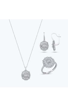Altınbaş Altın Üçlü Baget Taşlı Set Utkss0116-24875-set