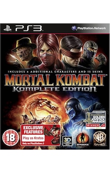 Mortal Kombat Komplete Edition PS3 Oyun Mortal Kombat Komplete Edition PS3 Oyun