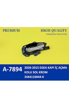 Ayhan A7894 Kapı İç Açma Kolu Sol Fıat Egea 15 Krom 3564110044 - Ayhan A7894 Kapı İç Açma Kolu Sol Fıat Egea 15 Krom 3564110044 -