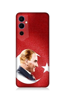 Tecno Pova Neo 2 Uyumlu Bayrak Ve Mustafa Kemal Atatürk Desenli Silikon Kılıf Tecno Pova Neo 2 Uyumlu Bayrak Ve Mustafa Kemal Atatürk Desenli Silikon Kılıf