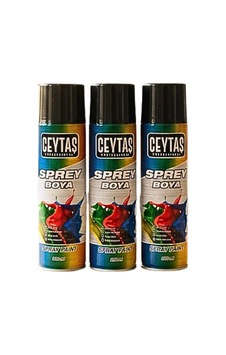 200 Ml Siyah Sprey Boya Çok Renkli 200 Ml Siyah Sprey Boya Çok Renkli