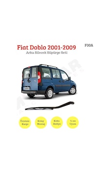 Fiat Doblo Arka Silecek Kolu ve Süpürgesi 2001-2009 Mtm-F00A