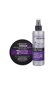 Urban Care Expert Biotin&Kafein Peeling Şampuan 200 ML + Dökülme Karşıtı Sprey Tonik 200 ML Urban Care Expert Biotin&Kafein Peeling Şampuan 200 ML + Dökülme Karşıtı Sprey Tonik 200 ML