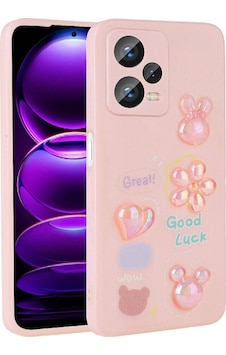 Xiaomi Redmi Note 12 4g Kılıf Kabartma Figürlü Parlak Zore Toys Silikon Kapak Çok Renkli Xiaomi Redmi Note 12 4g Kılıf Kabartma Figürlü Parlak Zore Toys Silikon Kapak Çok Renkli