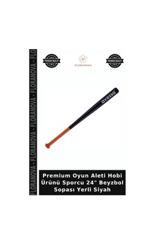 Premium Oyun Aleti Hobi Ürünü Sporcu 24" Beyzbol Sopası Yerli Siyah Premium Oyun Aleti Hobi Ürünü Sporcu 24" Beyzbol Sopası Yerli Siyah