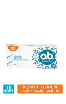 O.b. Pro Comfort Süper Tampon 16 Adet