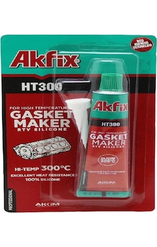 Akfix Kırmızı Yüksek Isı Silikonu Sıvı Conta 310 ML Akfix Kırmızı Yüksek Isı Silikonu Sıvı Conta 310 ML