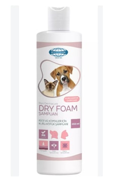 Biyo-dermacure Dry Foam Kuru Köpük Şampuan 250 Ml Kedi Köpek Susuz Yıkama Ve Tüy Bakım Kötü Koku Önleyici Biyo-dermacure Dry Foam Kuru Köpük Şampuan 250 Ml Kedi Köpek Susuz Yıkama Ve Tüy Bakım Kötü Koku Önleyici