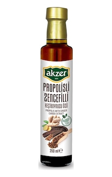 Akzer Propolisli Zencefilli Keçi Boynuzu Özü 350 G Akzer Propolisli Zencefilli Keçi Boynuzu Özü 350 G