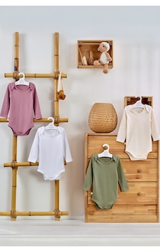 Tinylamb Unisex 4 Parça Uzun Kollu Bebek Bodysuit Seti - Softly Colors 4 Renk Bebek Bodysuit Seti Softly Colors Tinylamb Unisex 4 Parça Uzun Kollu Bebek Bodysuit Seti - Softly Colors 4 Renk Bebek Bodysuit Seti Softly Colors
