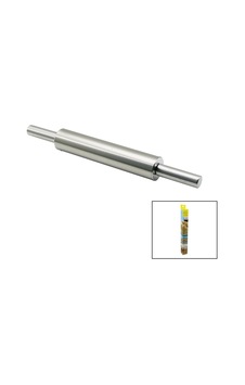 İbico İ22-121 Vocen Rolling Pin Rulosu Merdane: 25cm Sap: 2x9cm T.uzunluk:43cm Hamur Çelik Metal Diğer İbico İ22-121 Vocen Rolling Pin Rulosu Merdane: 25cm Sap: 2x9cm T.uzunluk:43cm Hamur Çelik Metal Diğer