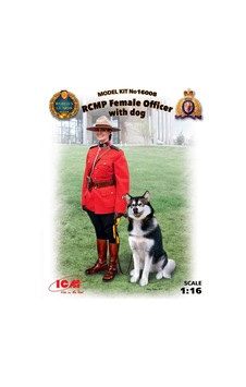 Icm 16008 1/16 Ölçek, Rcmp Female Officer With Dog New Molds-50286 Icm 16008 1/16 Ölçek, Rcmp Female Officer With Dog New Molds-50286