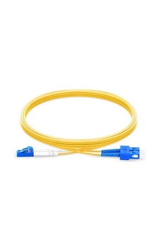 Spacenet Sc-lc Dublex Single Mode Fiber Patch Cord 2 Metre Spacenet Sc-lc Dublex Single Mode Fiber Patch Cord 2 Metre