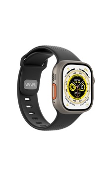 Watch 7 45mm Uyumlu Wiwu Wi-wb0201 Comf Secur Serisi Spor Silikon Kordon Siyah Watch 7 45mm Uyumlu Wiwu Wi-wb0201 Comf Secur Serisi Spor Silikon Kordon Siyah