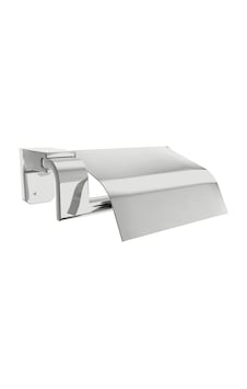 Braga Lüx Kapaklı Tuvalet Kağıtlık, Wc Kağıtlık Tutucu İnox Inox