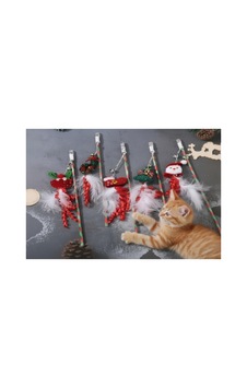 Yılbaşı Temalı Zilli Kedi Oyun Oltası Aktar Ürünleri Ev Yaşam İçin Pratik Ve Şık Çözüm - 823983668