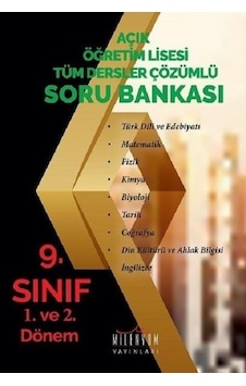 Açıköğretim Lisesi 9.Sınıf Tüm Dersler -  Milenyum