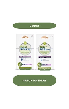 New Life Natur D3 Spray 1000ıu 20 Ml D3 Vitamini 2 Adet New Life Natur D3 Spray 1000ıu 20 Ml D3 Vitamini 2 Adet